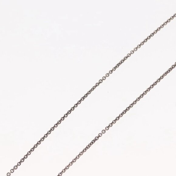 TIFFANY&Co. 1837 Concave Circle Necklace Ag925 Silver Auth SW1646 - Picture 12 of 14